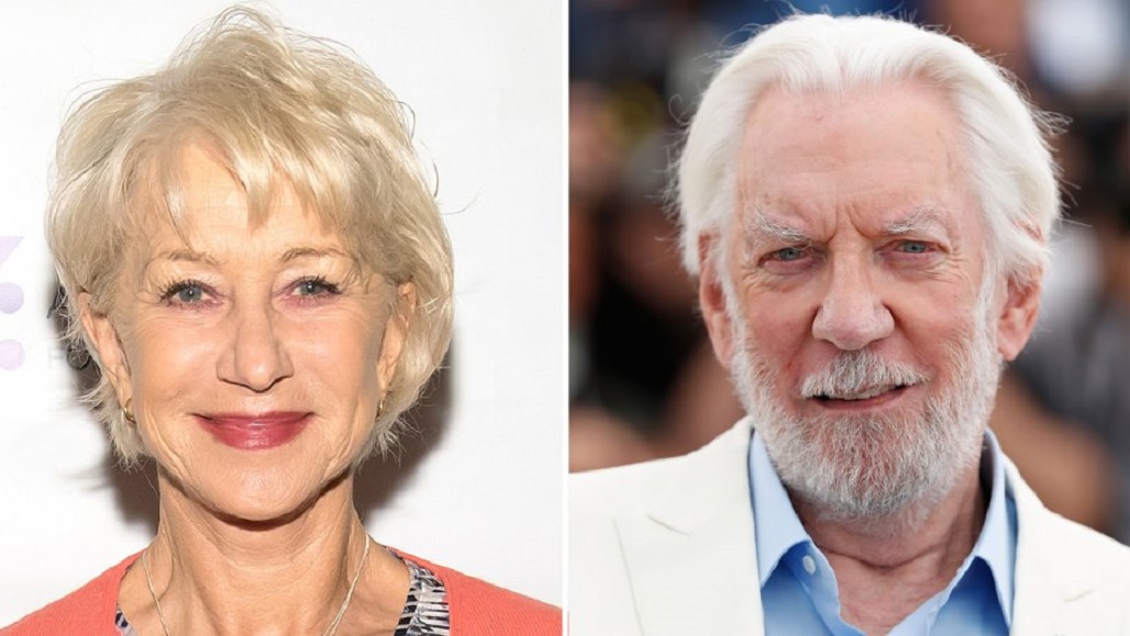 Helen Mirren e Donald Sutherland nel nuovo film di Paolo Virzì