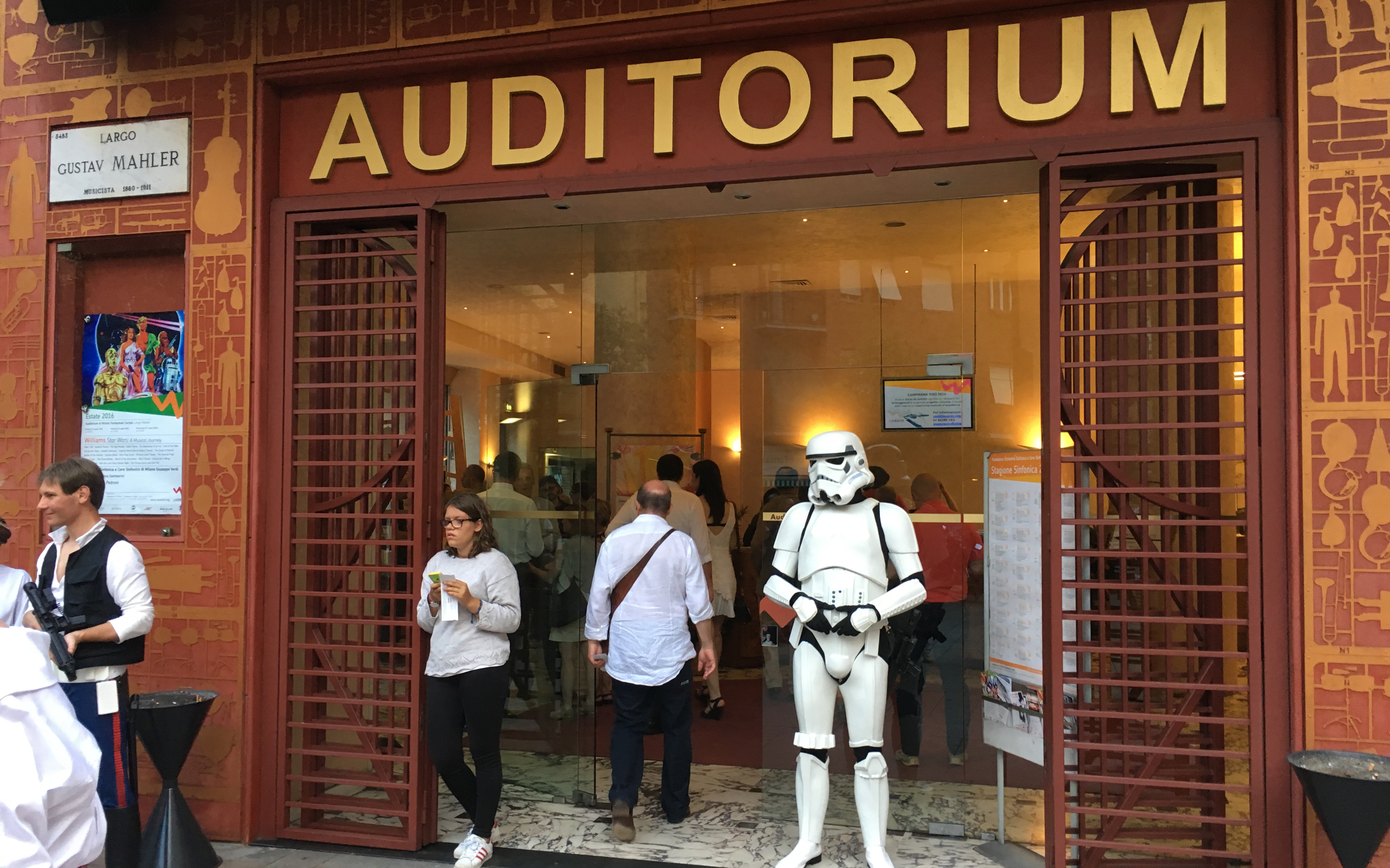 Una serata da ricordare all'Auditorium: a Milano l'Orchestra suona Star Wars
