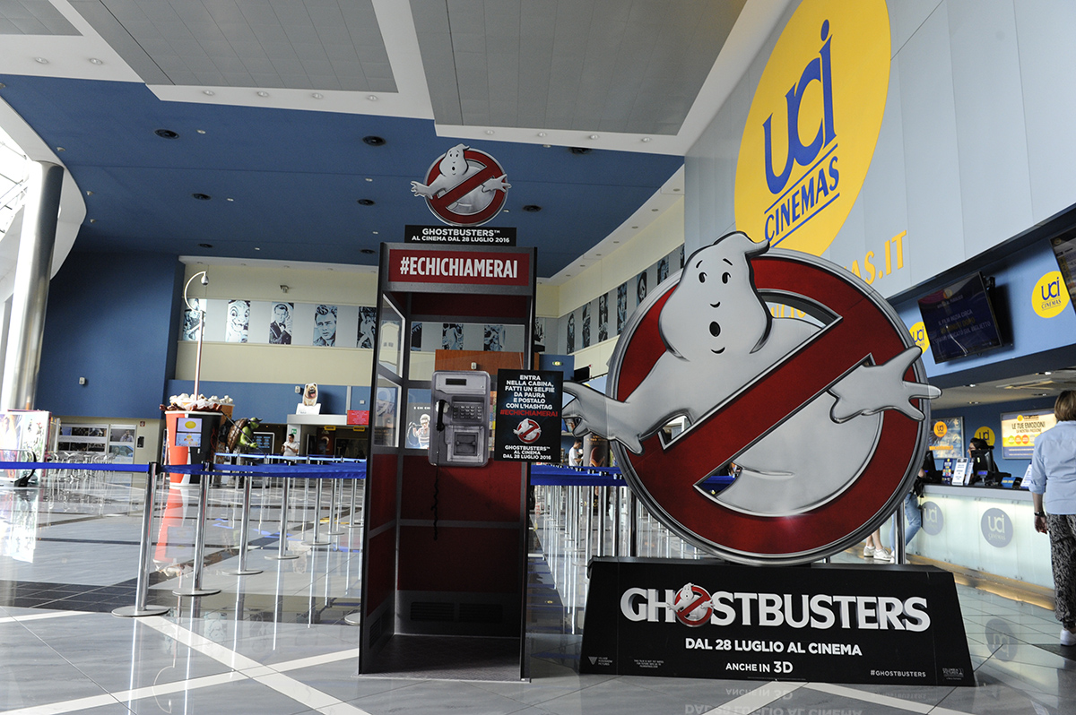 Le cabine telefoniche per chiamare i Ghostbusters arrivano direttamente nei cinema!