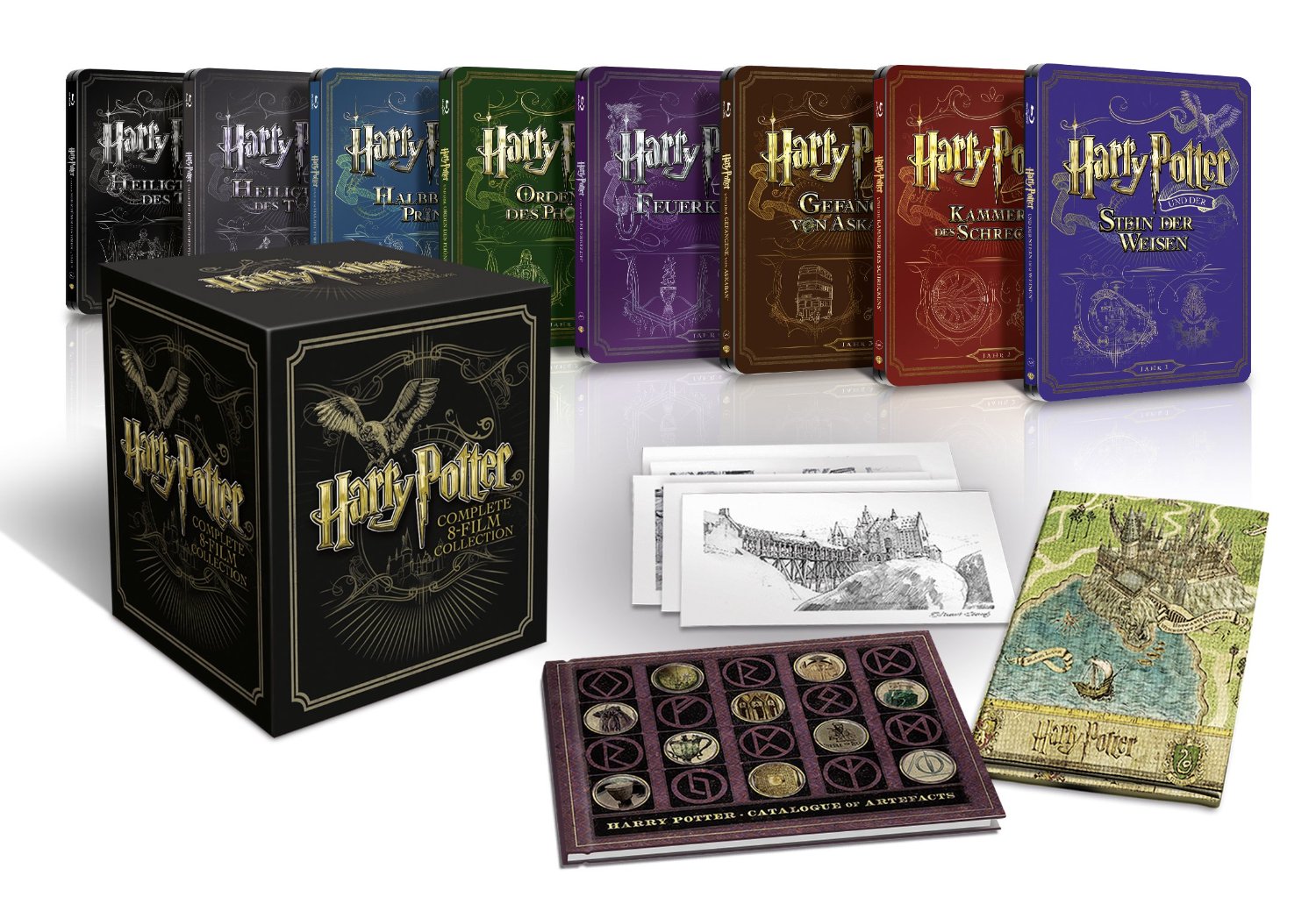 Gli 8 film di Harry Potter disponibili in una nuova edizione da collezione