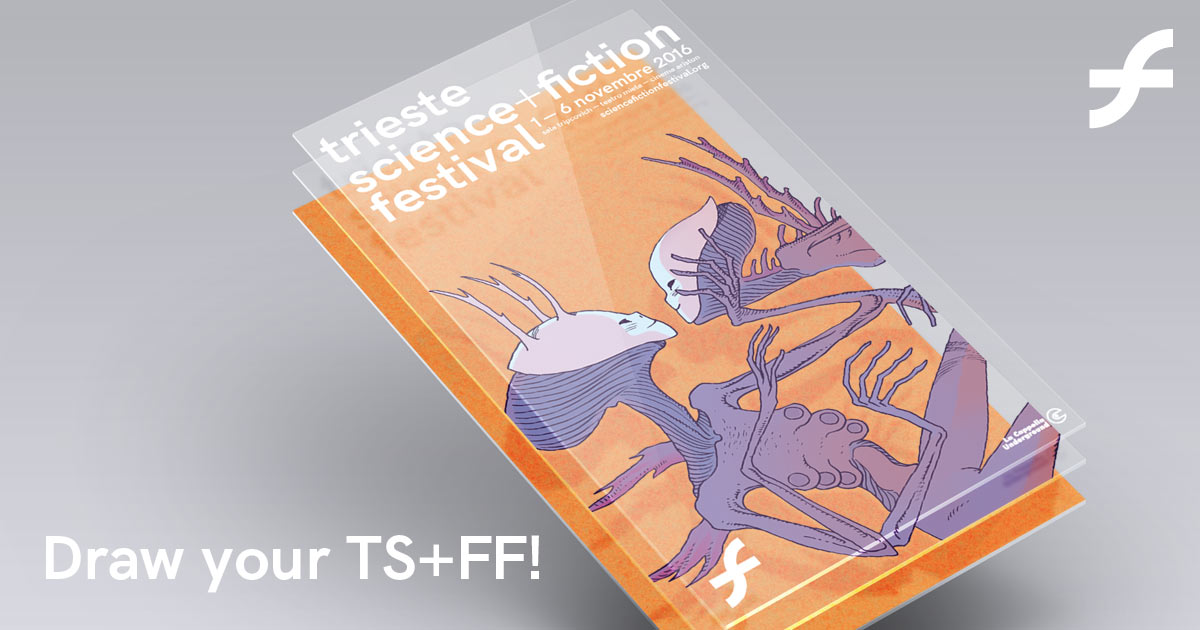 Immagina, disegna e inviaci la tua idea di poster per il Trieste Science+Fiction Festival! 