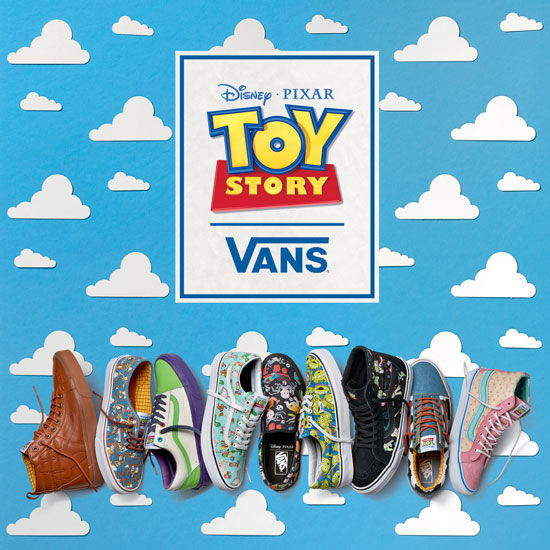 Vans X Toy Story: una collezione completamente dedicata ai film d'animazione Pixar