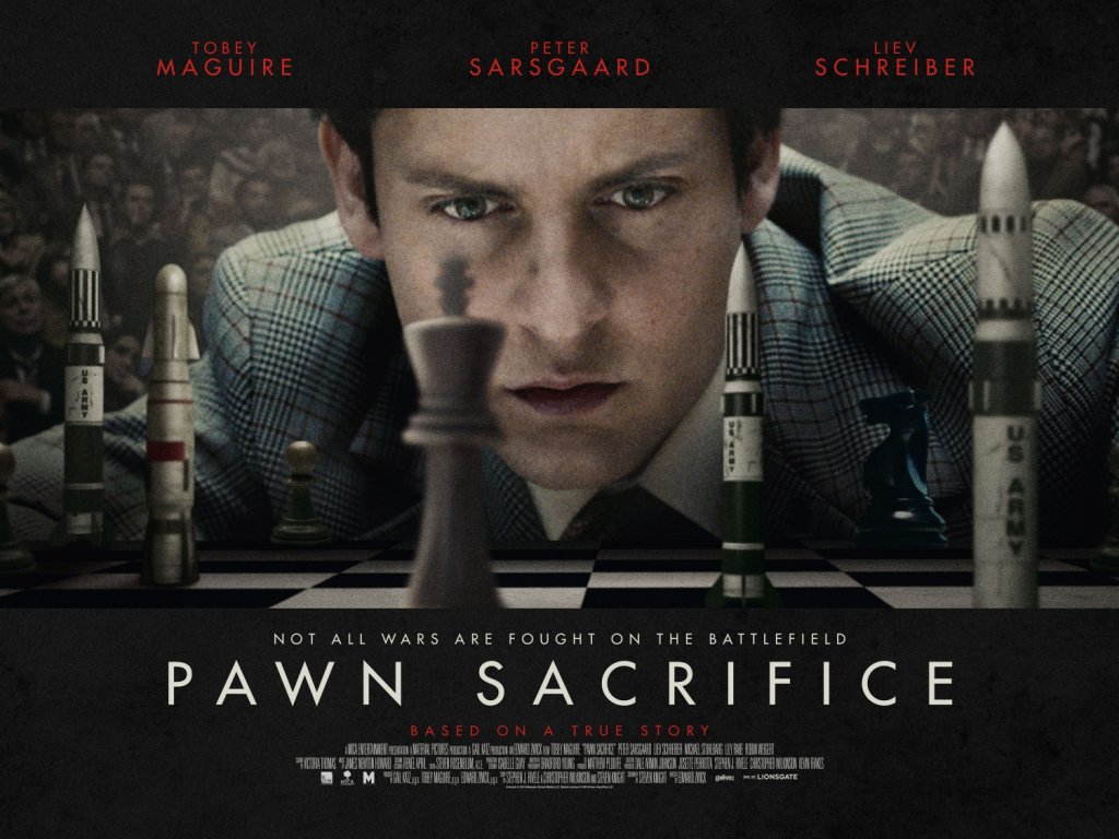 La Grande Partita: Tobey Maguire nei panni di Bobby Fischer nel nuovo poster