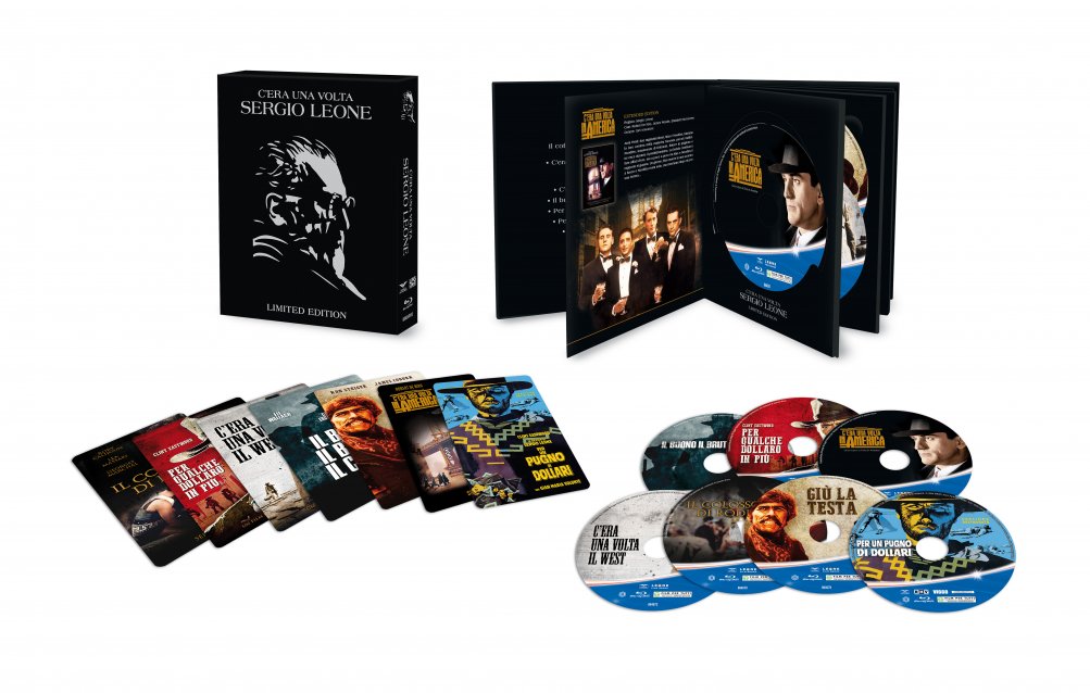 C'era una volta Sergio Leone: il cofanetto con tutti i film del regista disponibile da metà dicembre!