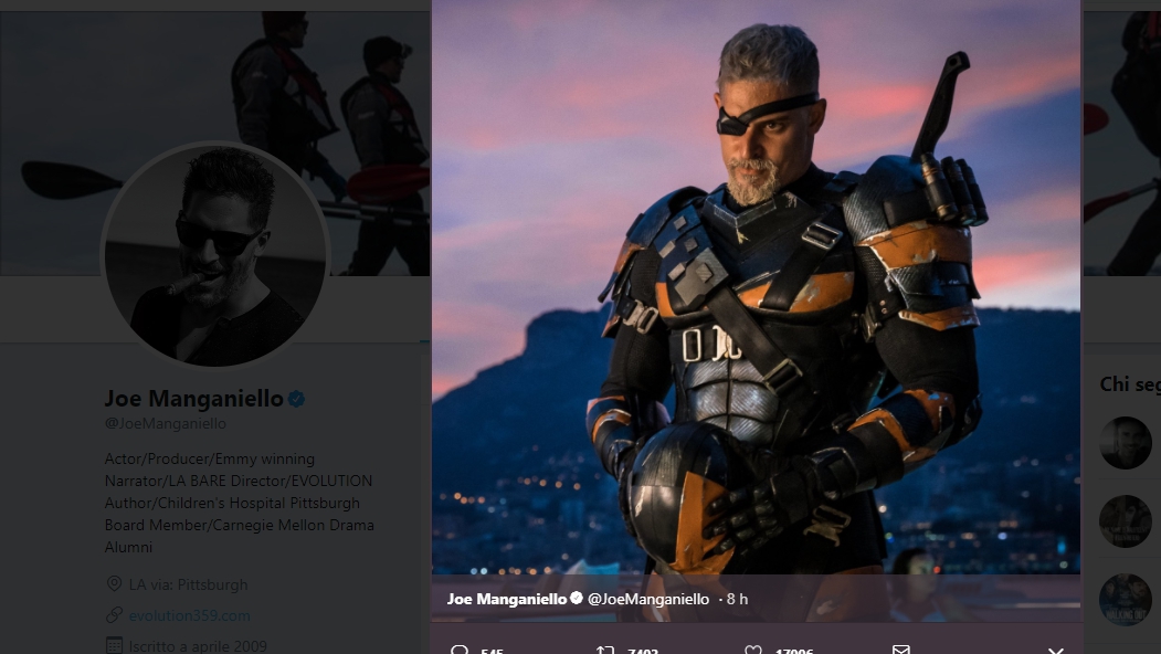 Pronto un debutto sul grande schermo per Deathstroke?