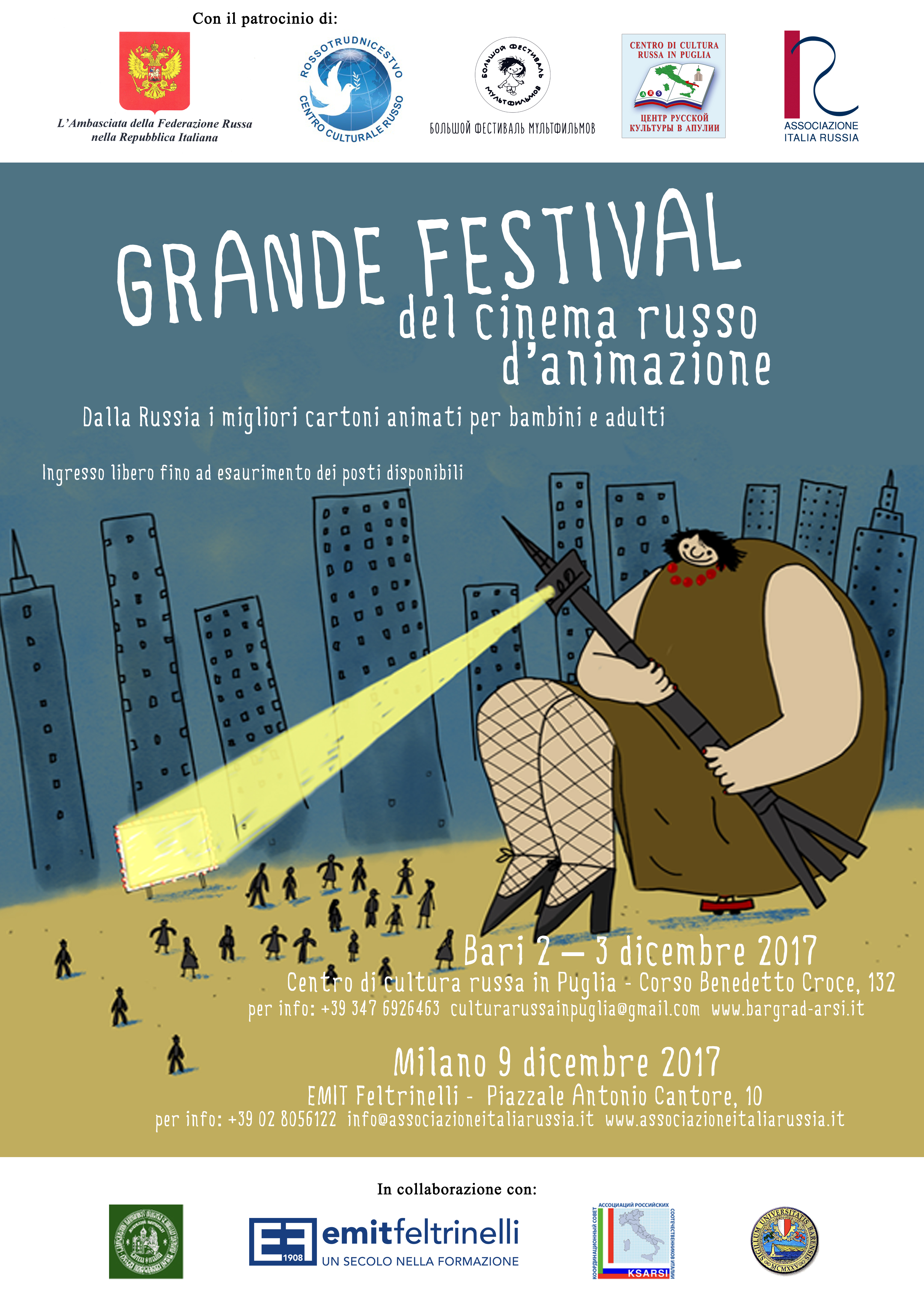 Il Grande Festival del Cinema Russo d’Animazione torna a Milano