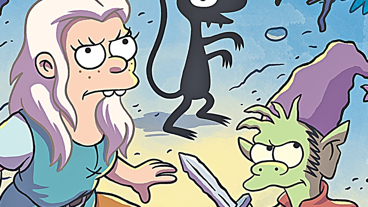 Disincanto: il full trailer della serie animata di Matt Groening per Netflix