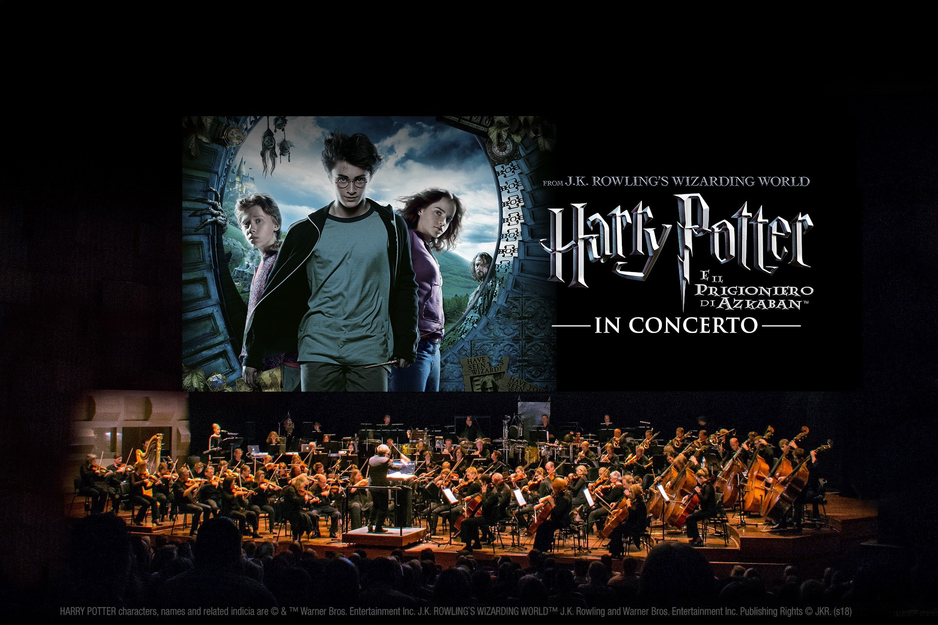 Harry Potter e il prigioniero di Azkaban agli Arcimboldi: regalo di Natale dell'Orchestra Italiana del Cinema