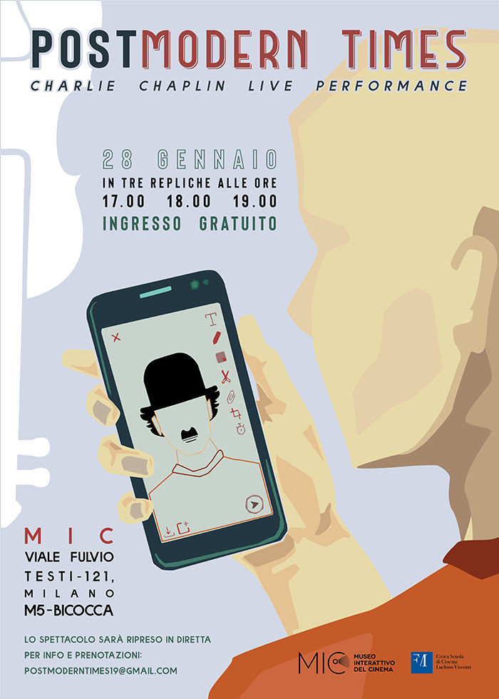 Postmodern Times: Charlie Chaplin Live Performance al Mic - Museo Interattivo del Cinema
