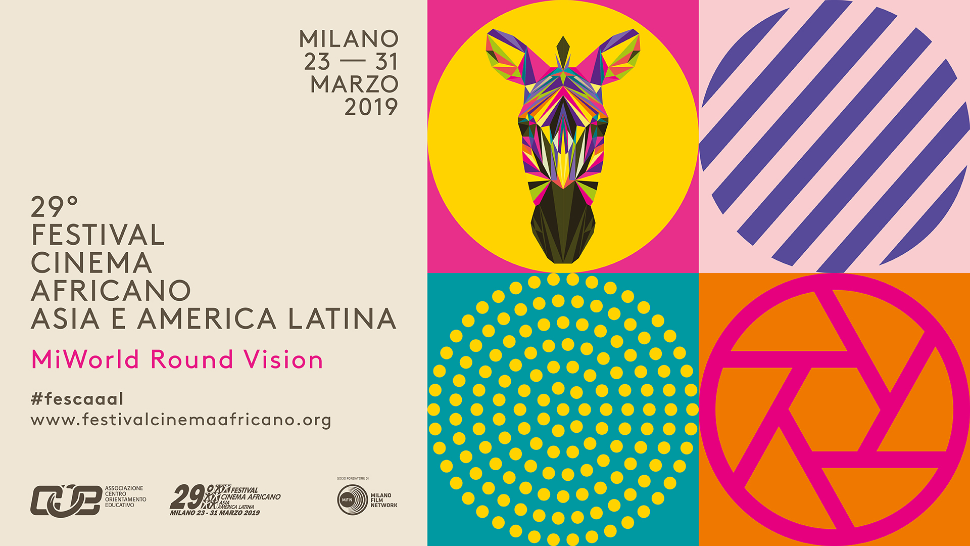 29° Festival del Cinema Africano, d'Asia e America Latina – Il programma