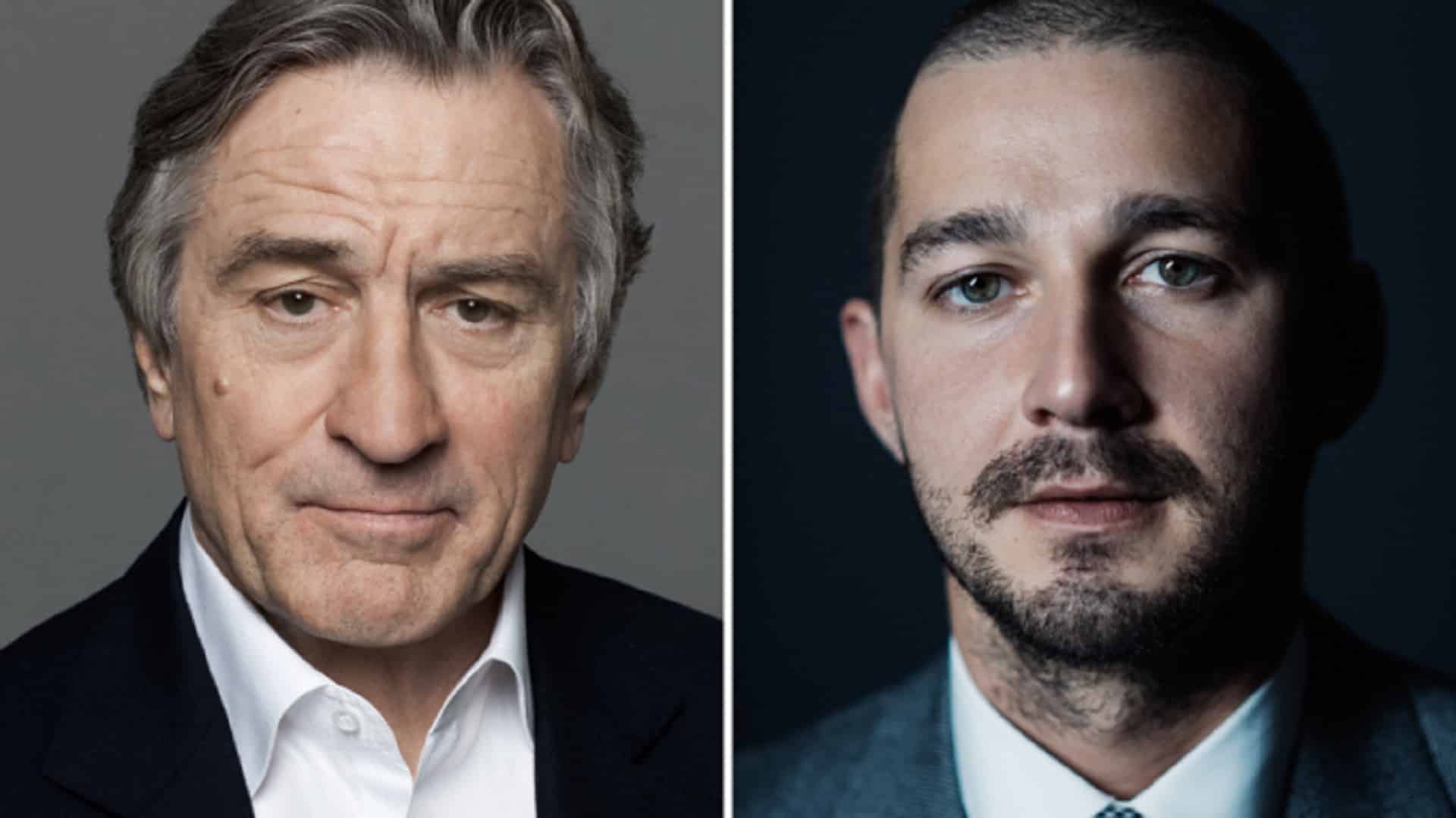 Robert De Niro e Shia LaBeouf in 