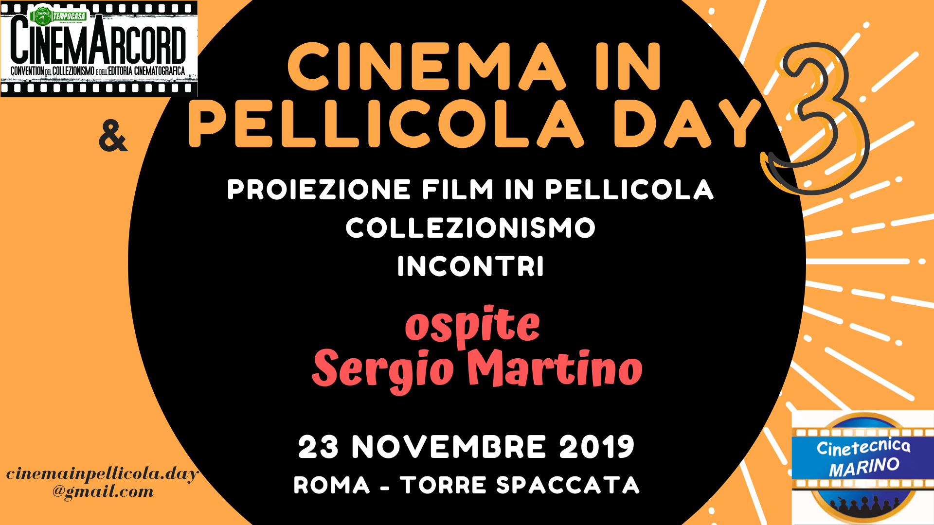 Cinema in Pellicola Day con CinemArcord: ospite Sergio Martino