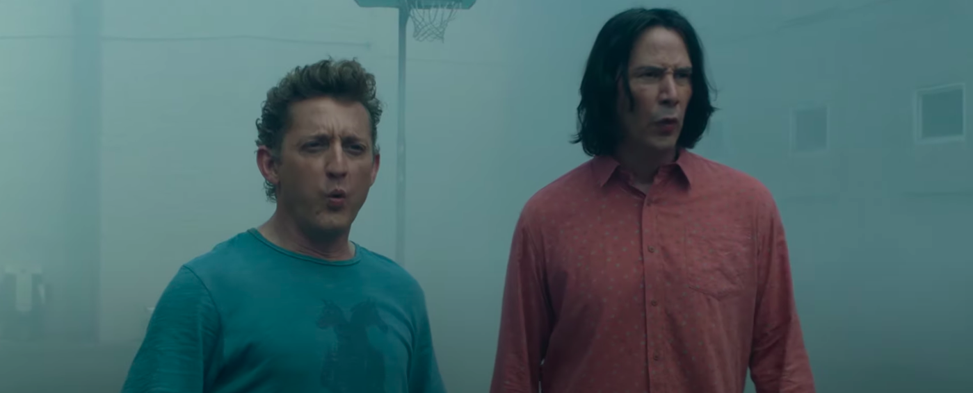 Bill & Ted Face the Music, il trailer della scatenata commedia con Keanu Reeves e Alex Winter
