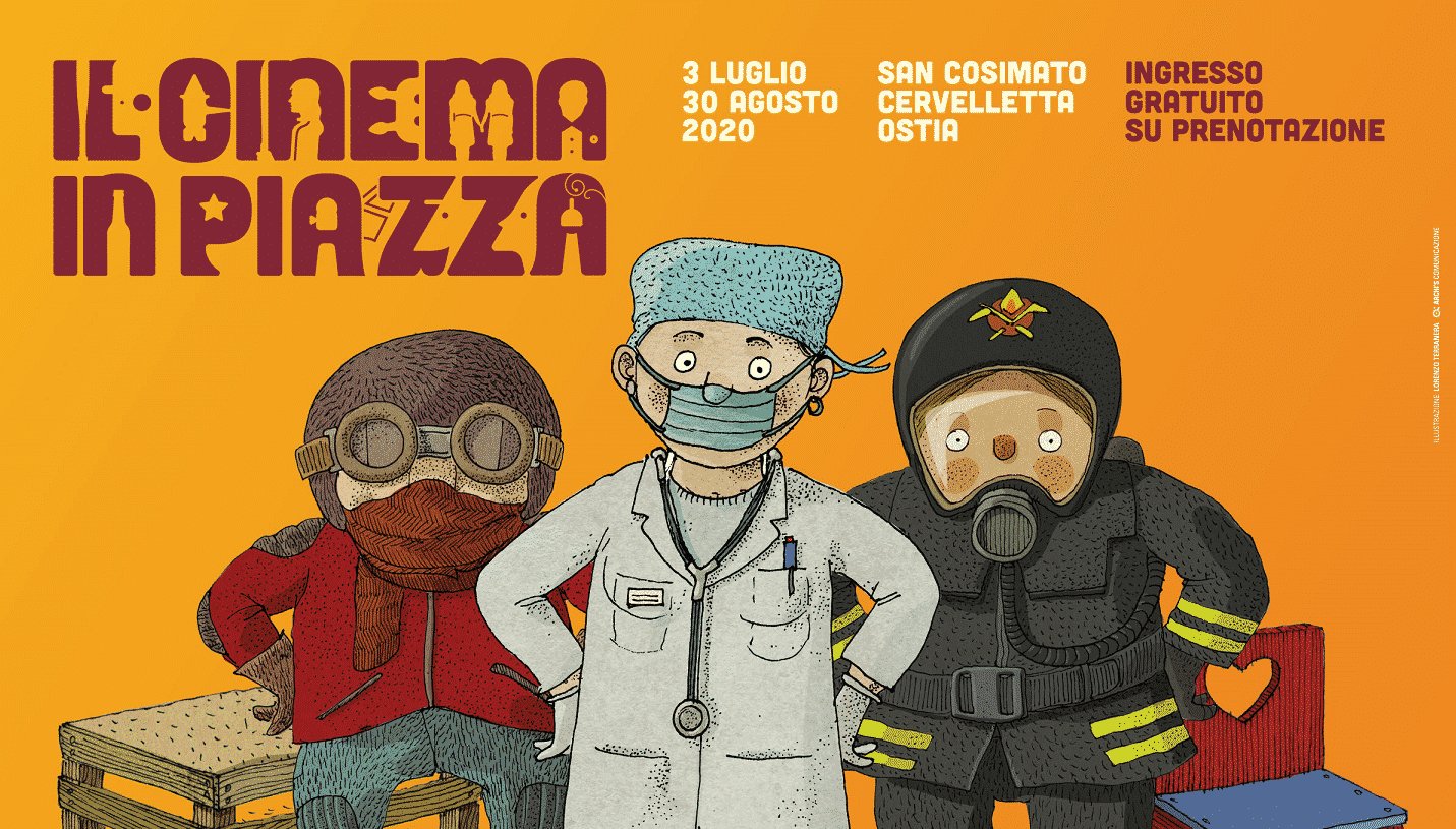 Il Cinema in Piazza del Piccolo America a Roma al via dal 3 luglio: il programma 2020