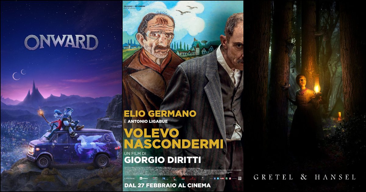 Box Office Italia: Onward è in testa al botteghino, seguito da Volevo Nascondermi