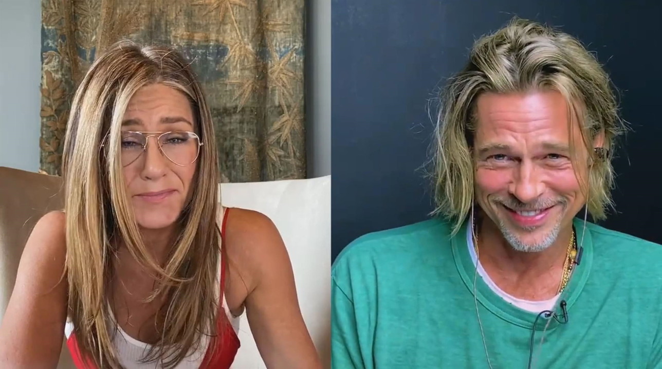 Brad Pitt e Jennifer Aniston flirtano... per beneficenza