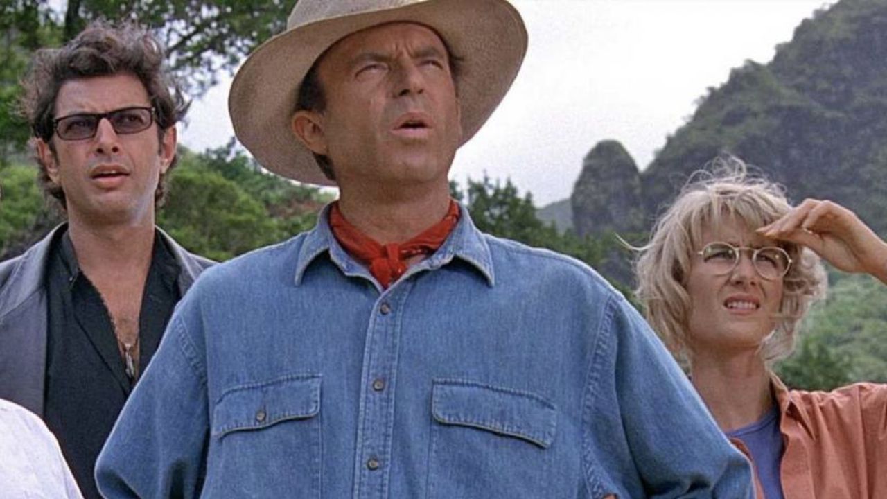 Laura Dern, Jeff Goldblum e Sam Neill insieme sul set di Jurassic World: Dominion