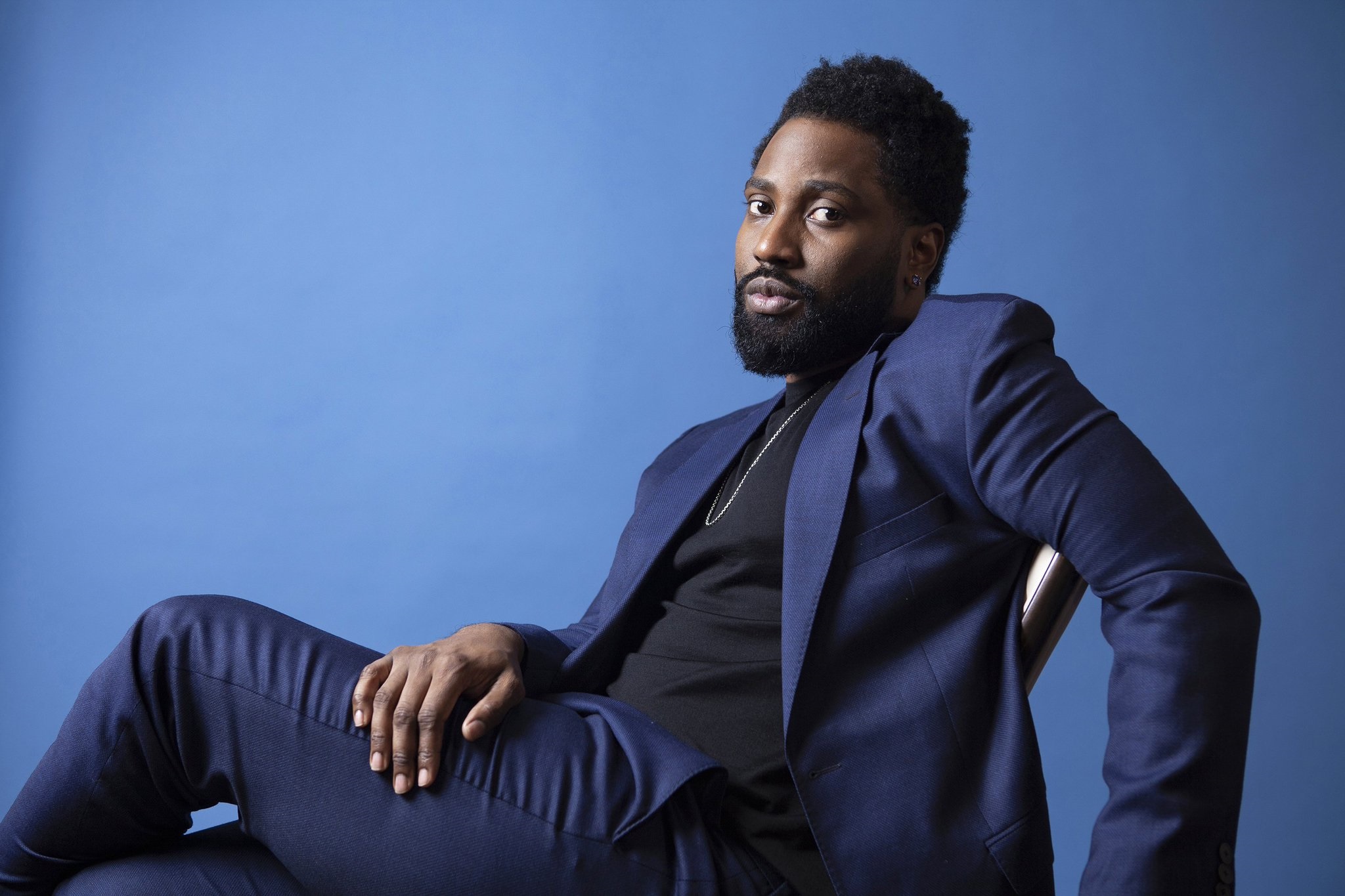 John David Washington insieme a Christian Bale e Margot Robbie nel nuovo film di David O. Russell