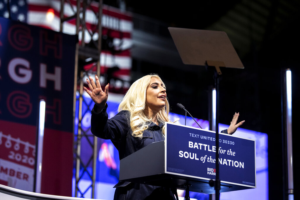 Elezioni Usa 2020, Lady Gaga in campo per Joe Biden: 