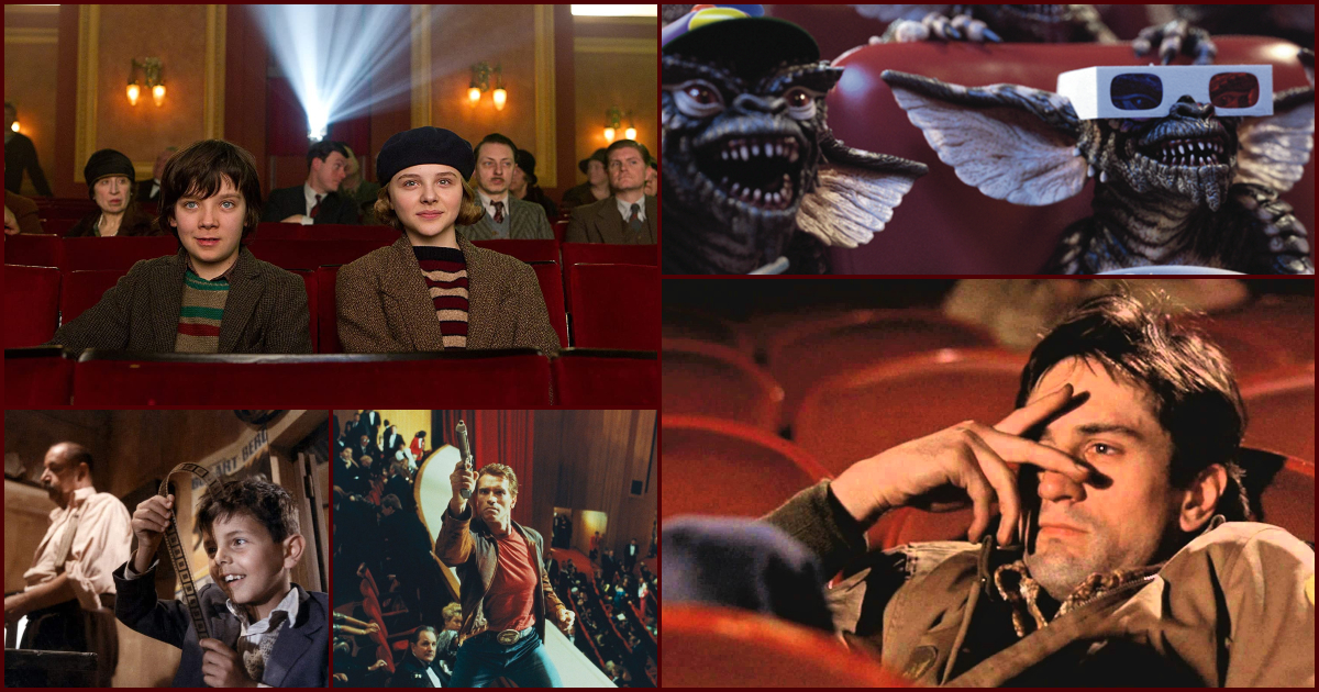 La dichiarazione d’amore della settima arte alla sala cinematografica