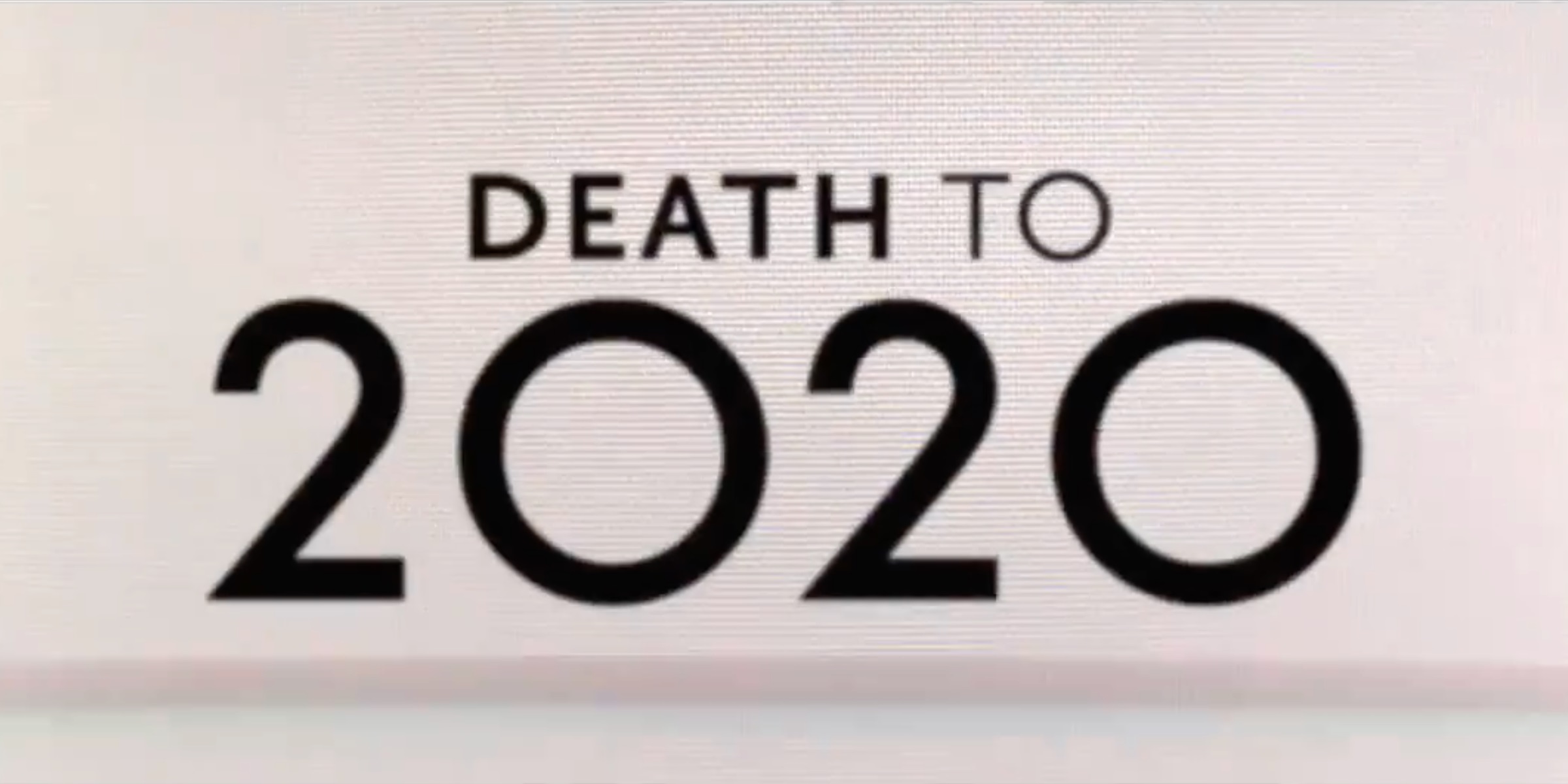 Death to 2020: il teaser del mockumentary diretto dal creatore di Black Mirror Charlie Brooker