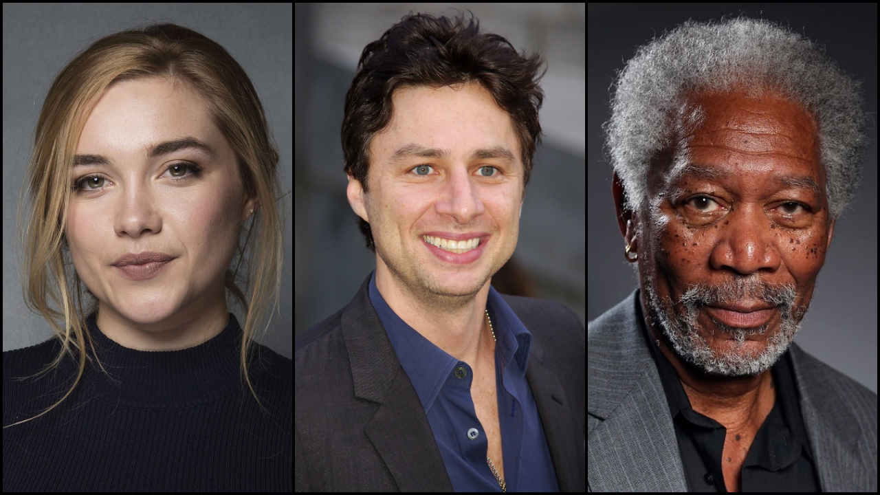 Morgan Freeman e Florence Pugh protagonisti del nuovo film diretto da Zach Braff