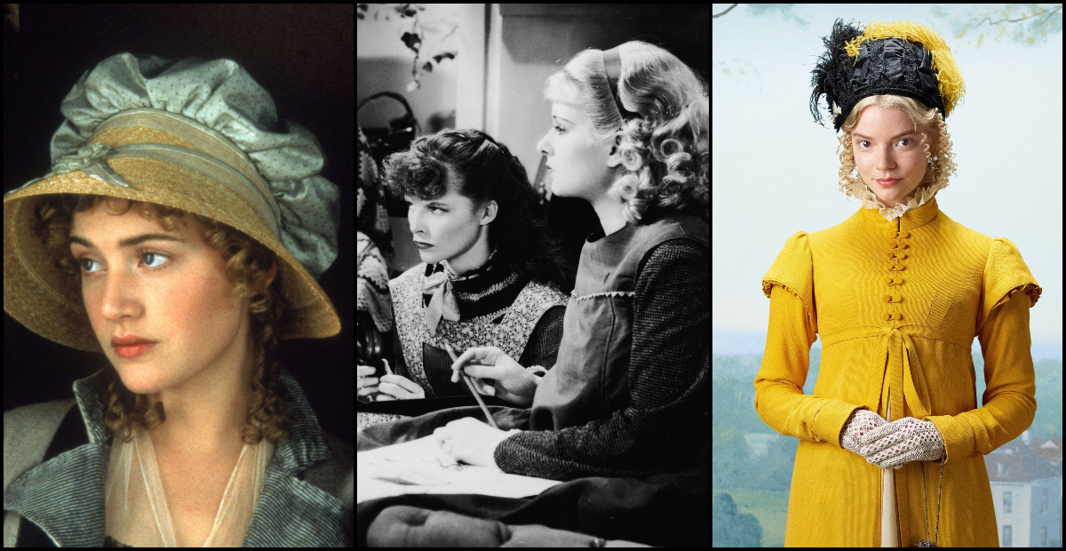 I 10 film più belli tratti dai romanzi femminili dell'800