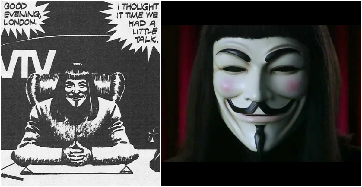 «Remember, remember...»: V per Vendetta, dalla pagina allo schermo