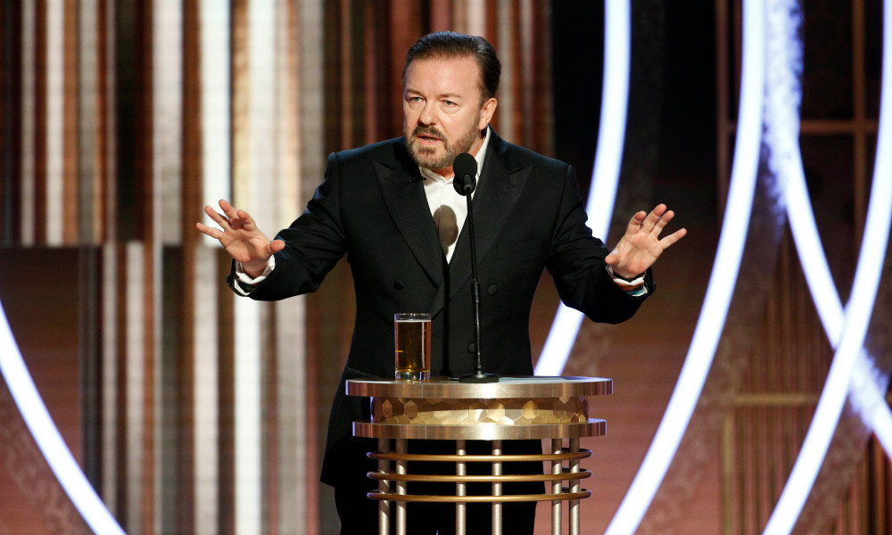 Ricky Gervais raccoglie il triplo di visualizzazioni su Twitter rispetto alla cerimonia degli Oscar 2021