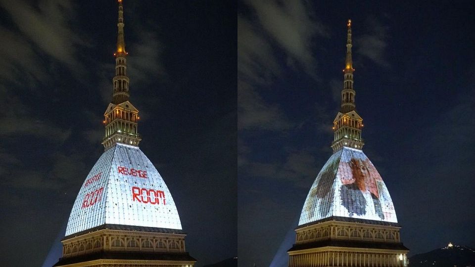Revenge Room, il primo videomapping ispirato ad un film proiettato sulla cupola della Mole Antonelliana