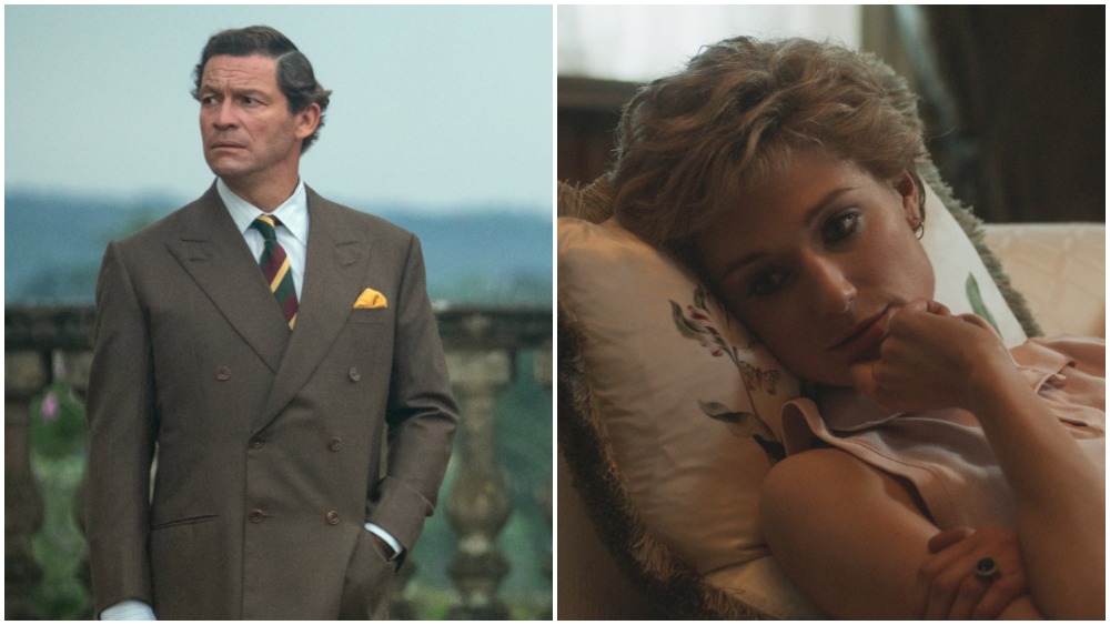 The Crown: le prime immagini di Elizabeth Debicki e Dominic West sul set della quinta stagione