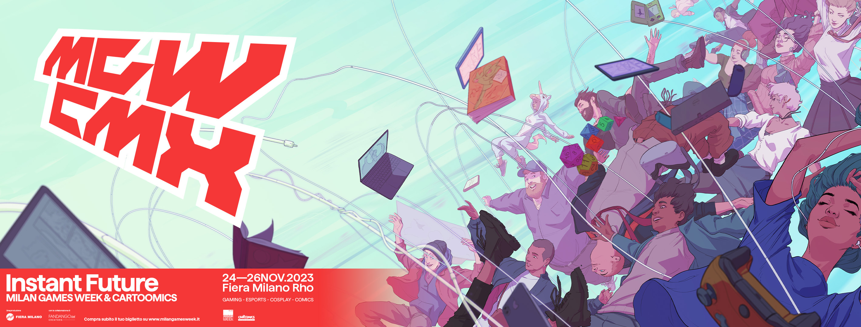 Milan Games Week & Cartoomics 2023: uno show mai visto prima