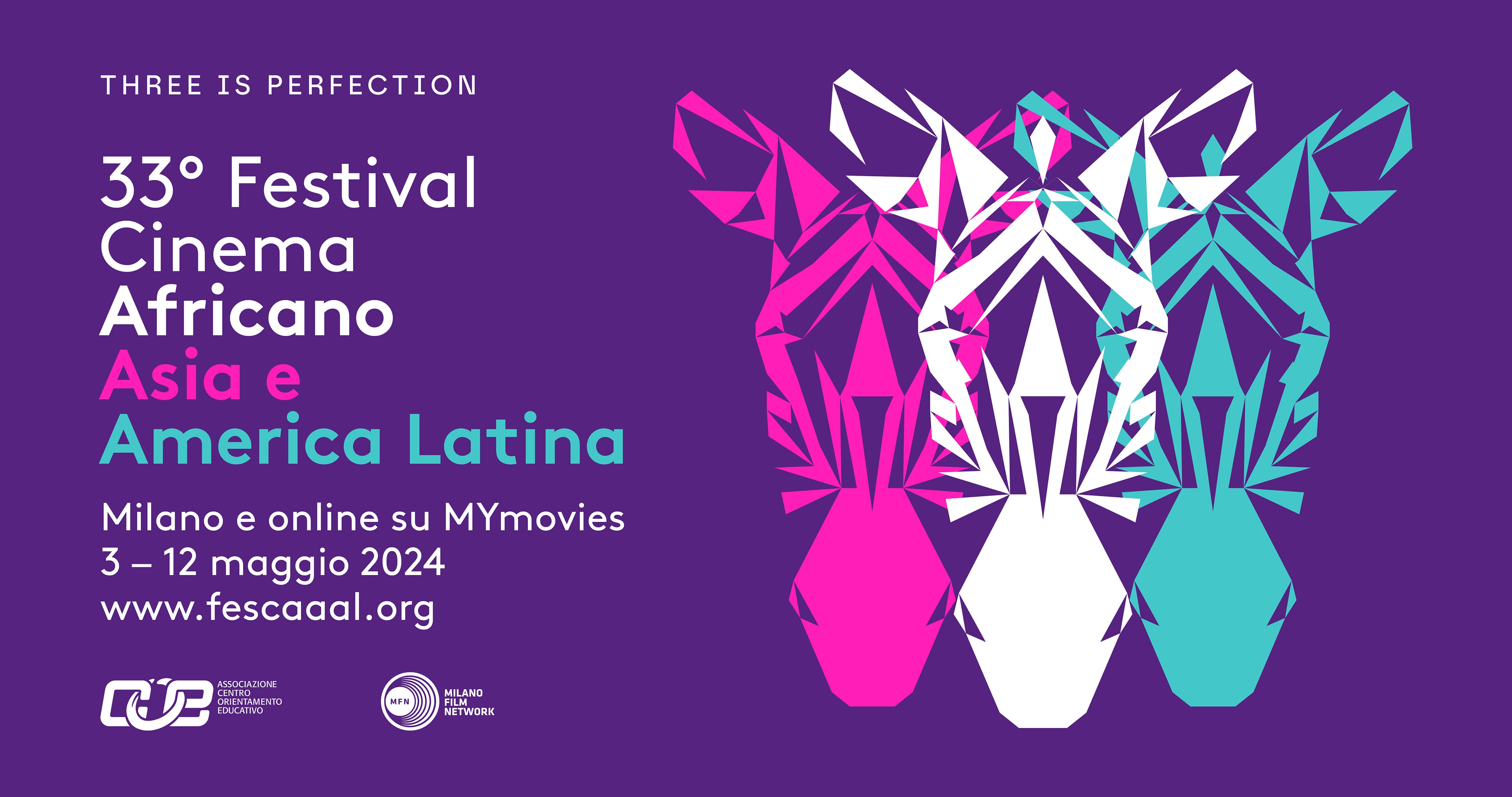 Presentato oggi a Milano il 33° Festival del Cinema Africano d'Asia e America Latina (3-12 maggio)