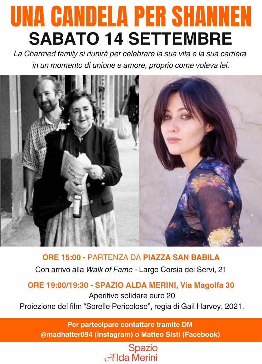 Una candela per Shannen