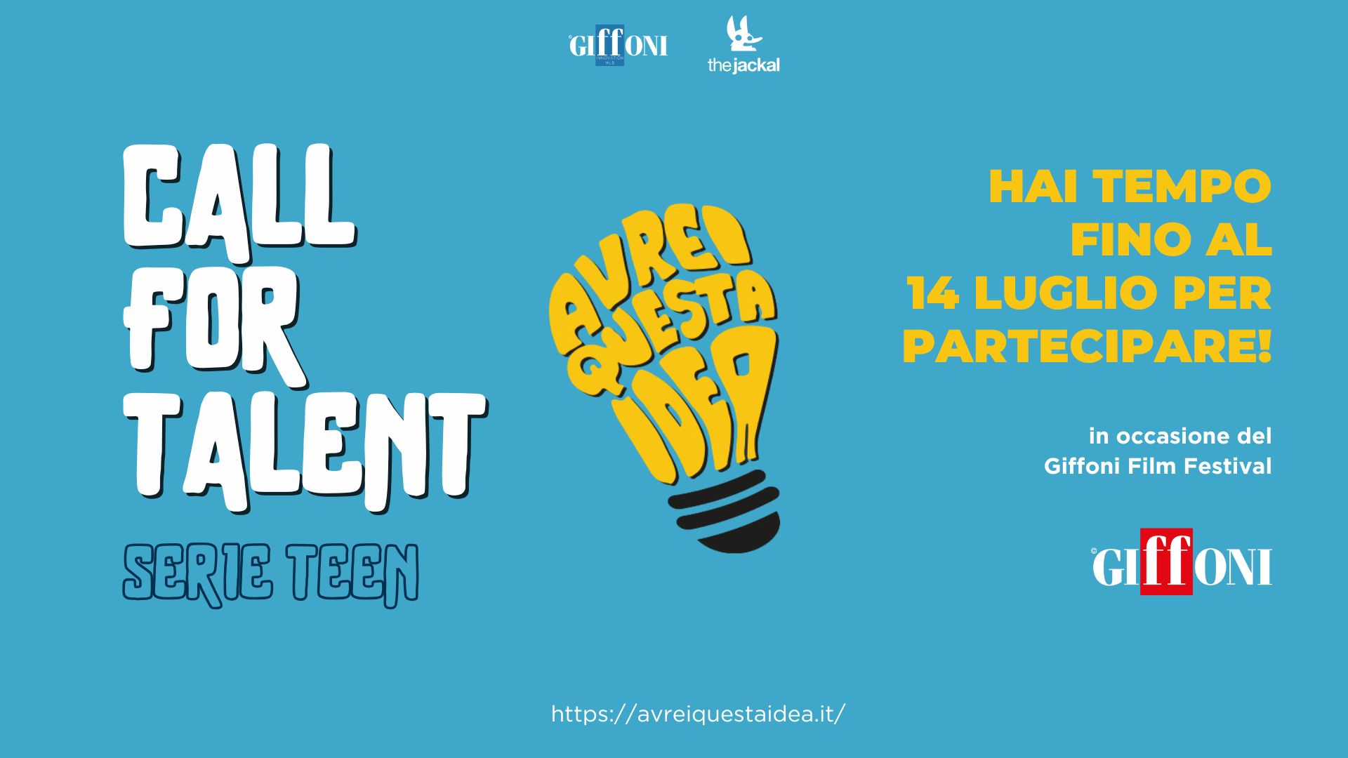 Candidati alla CALL4TALENT per il 2° episodio della seconda stagione di 