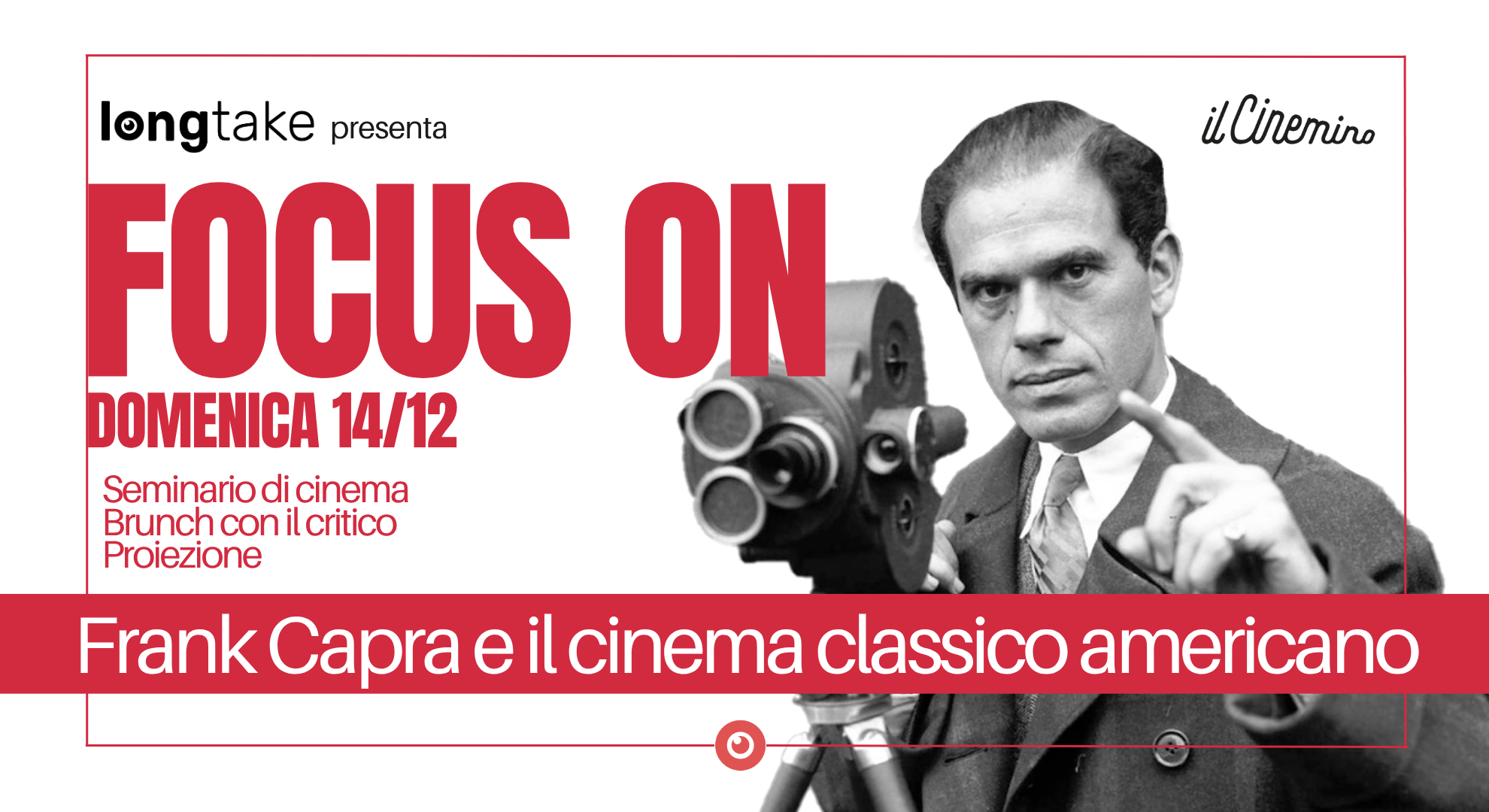 locandina Focus On ... Frank Capra e il cinema classico americano
