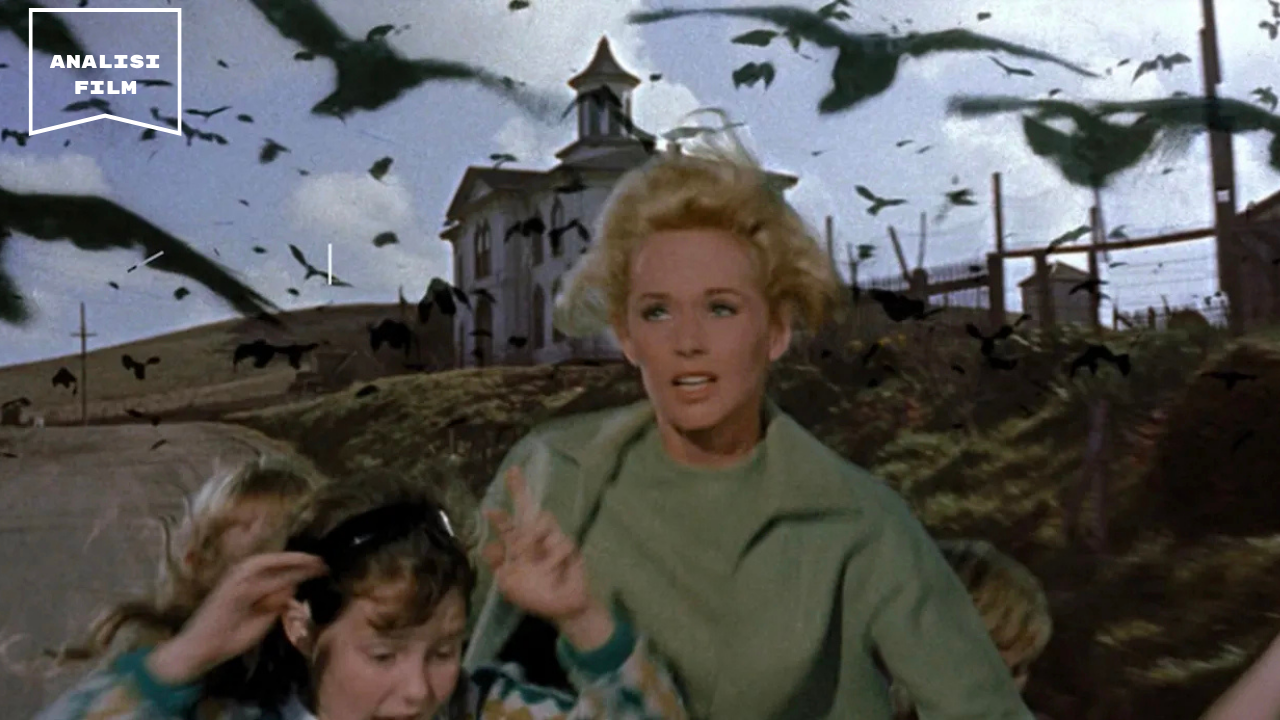 locandina Gli uccelli - Analisi del film