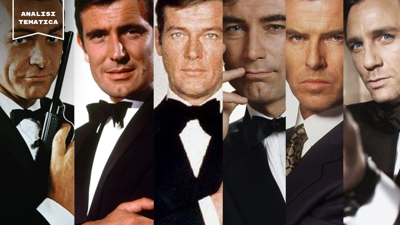 locandina La saga di James Bond al cinema