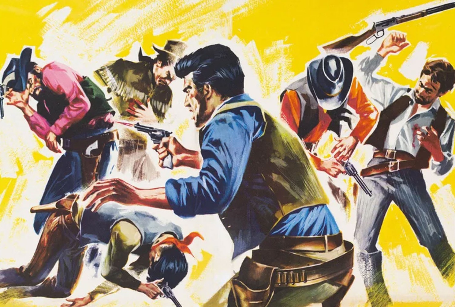 Sandro Symeoni, il pittore che inventò il colore del western