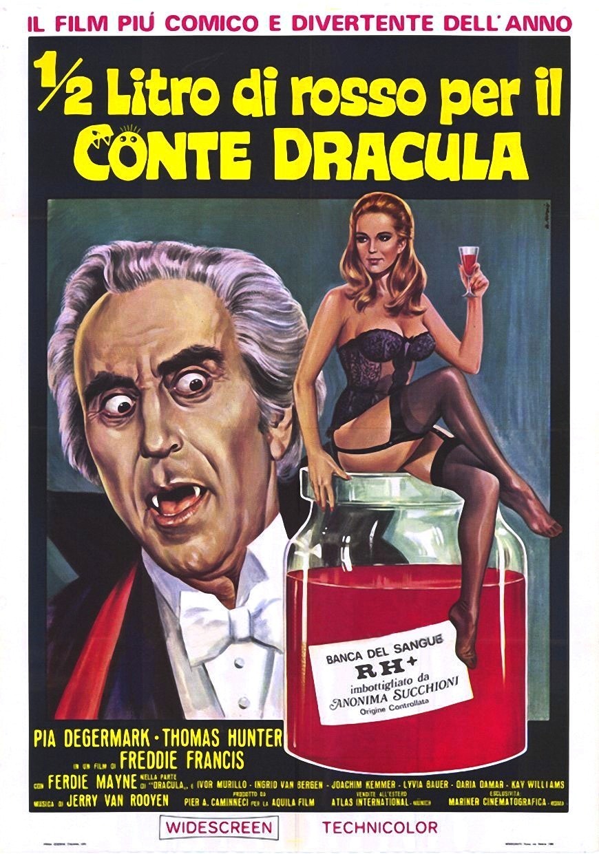 Mezzo litro di rosso per il conte Dracula